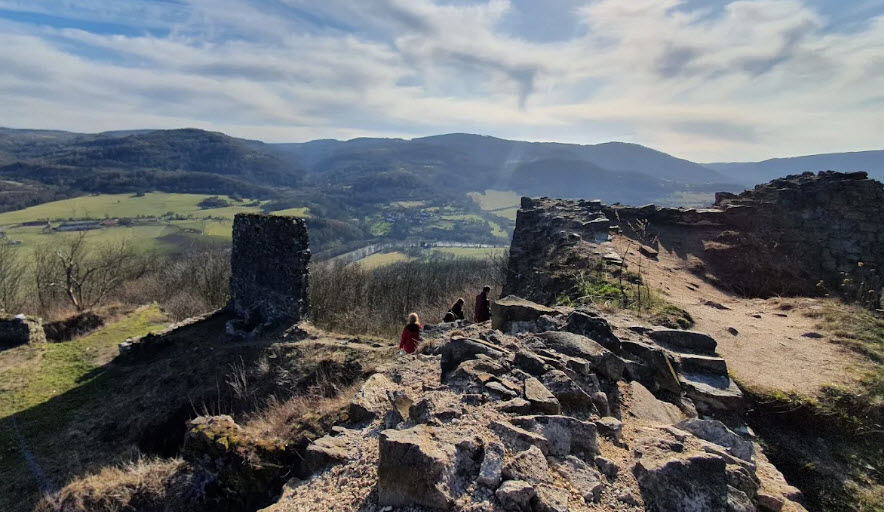 Zřícenina Hradu Šumburk (Šumná), Czech Republic (Czechia)